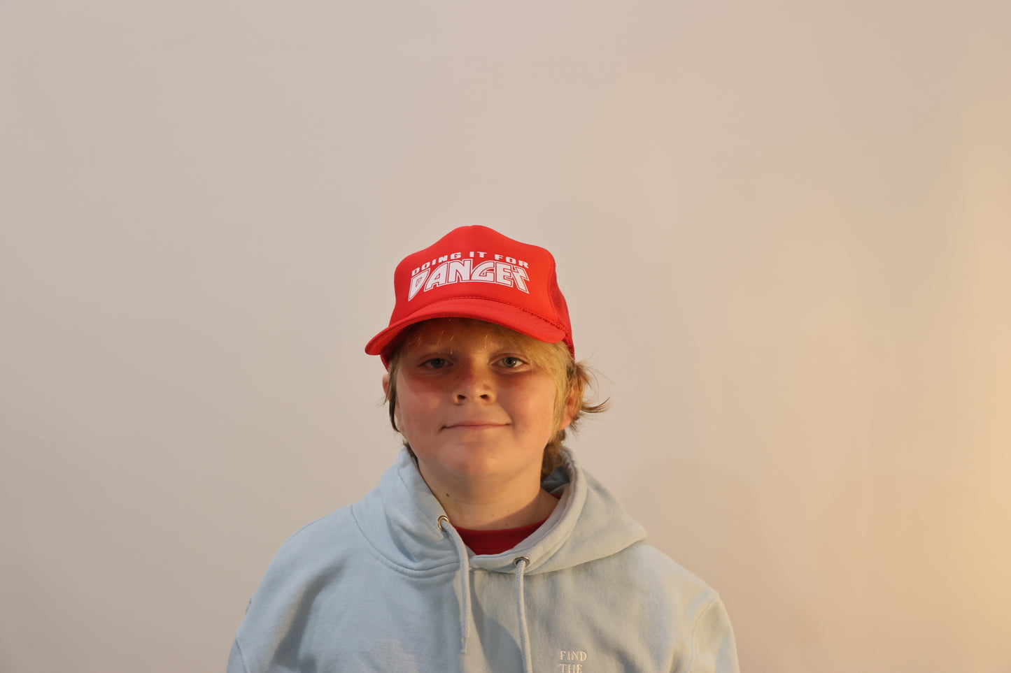 Doing It For Danger Trucker Hat Kids